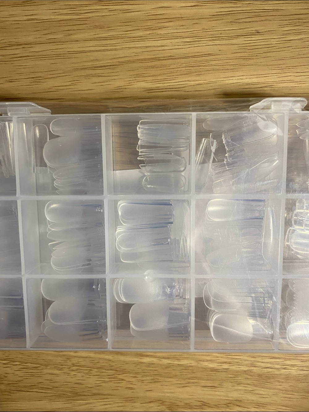 Clear Gel Nail Tips - 360 PCS, 15 Sizes - Picture 4 of 4